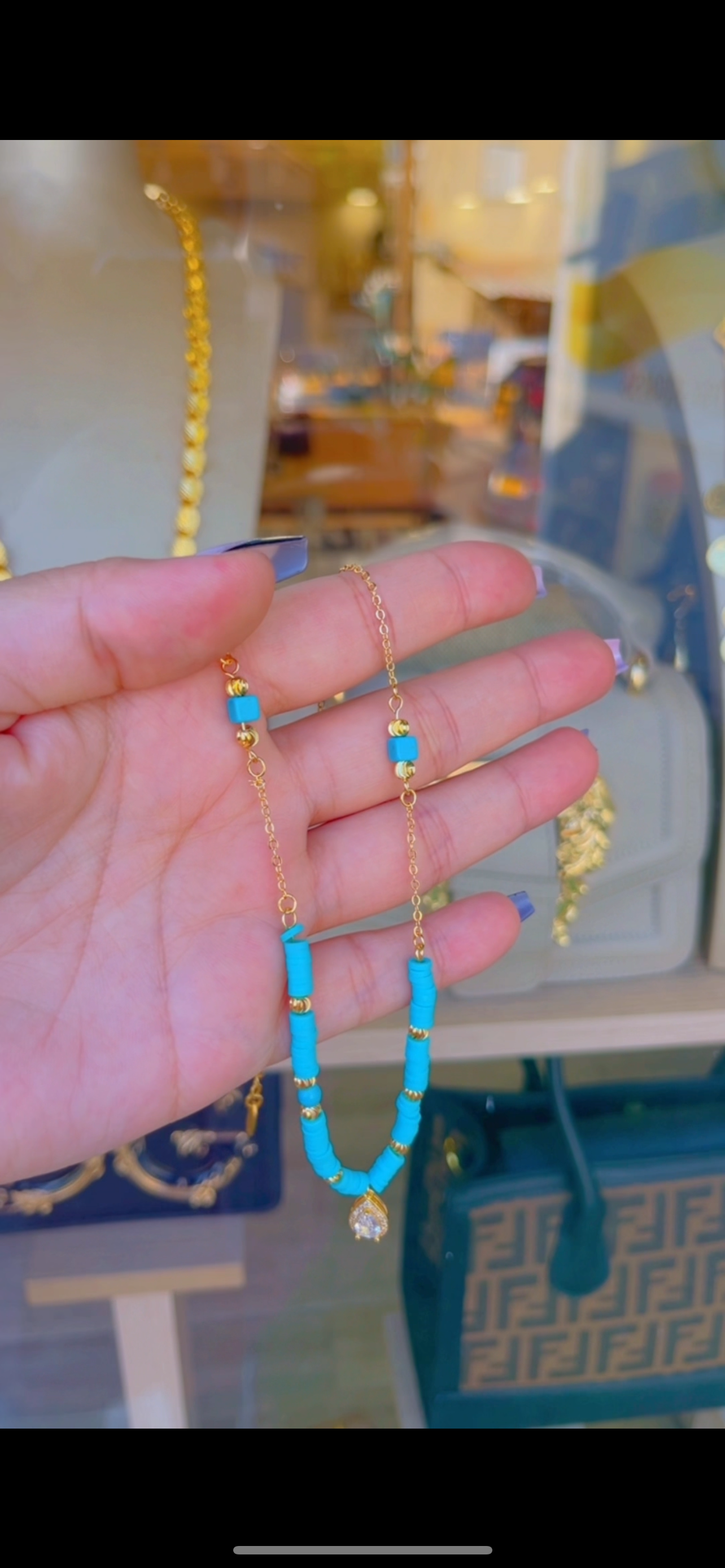 سنسال خرز ازرق