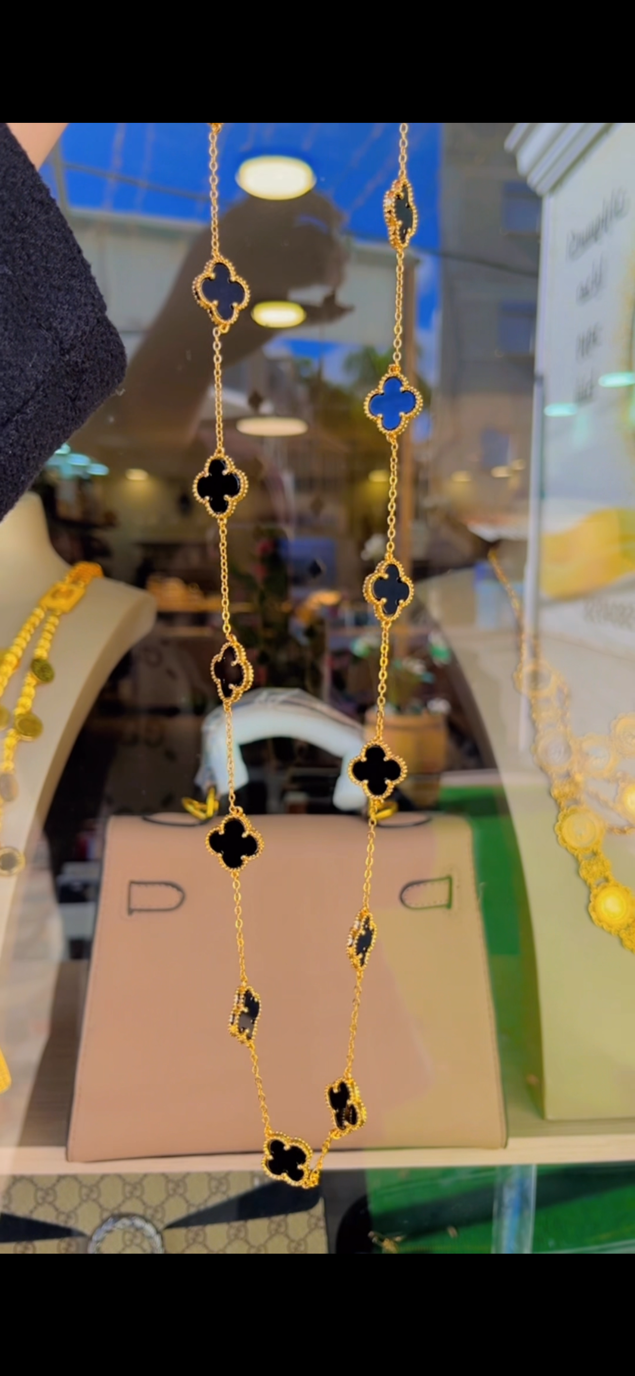 سنسال فان كليف اسود طويل