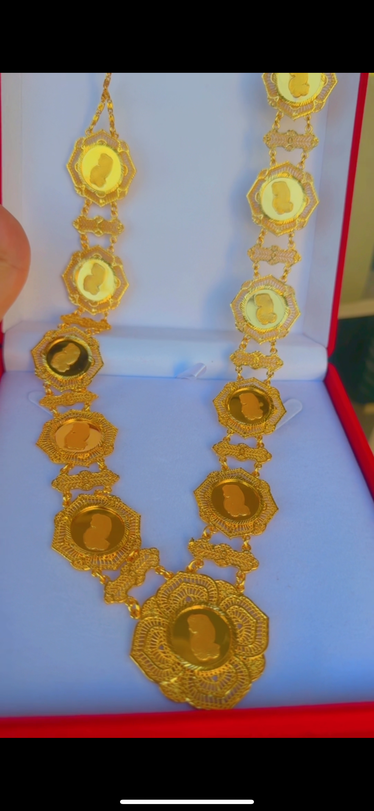 سنسال طويل شكلي دائري اونصات