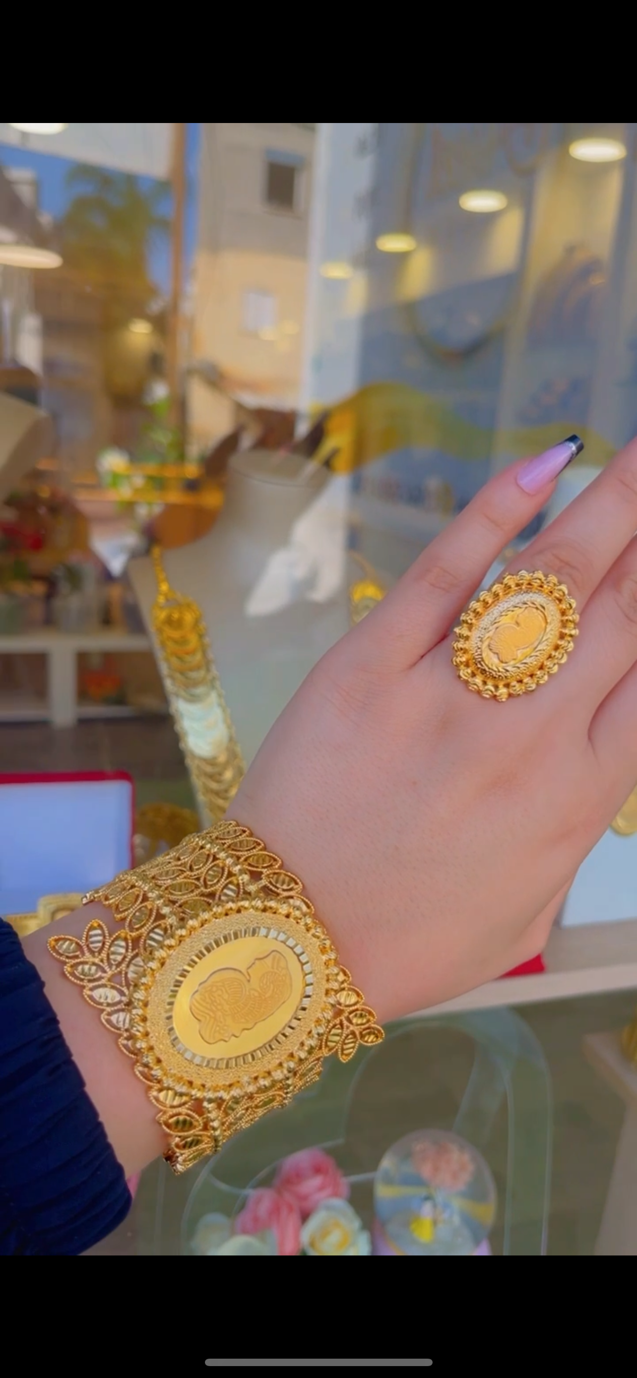 طقم اسواره وخاتم فخم جدا