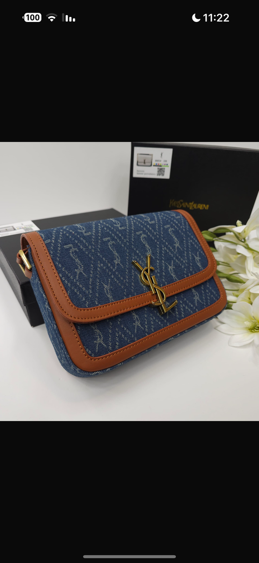 شنطه سان لورين قماش