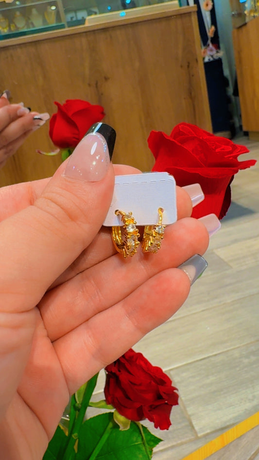 حلق زركون كبس