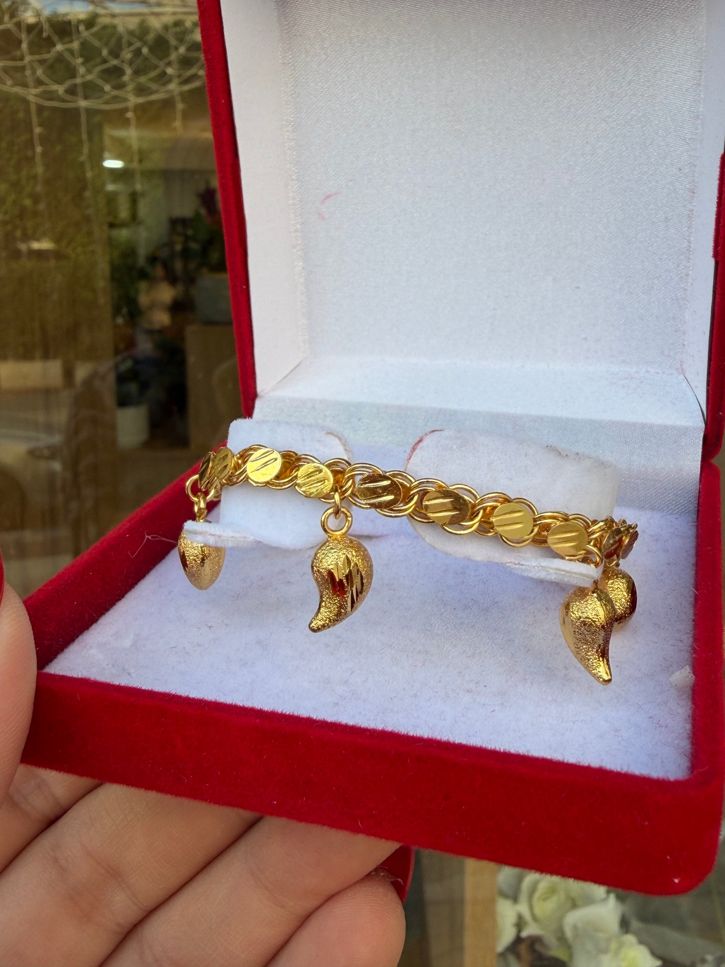 اسواره حلبي مع لوزات خفيفه