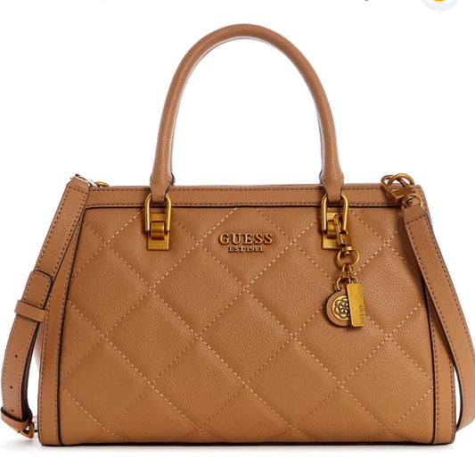 شنطه چيس عسلي واسعه طبقتين