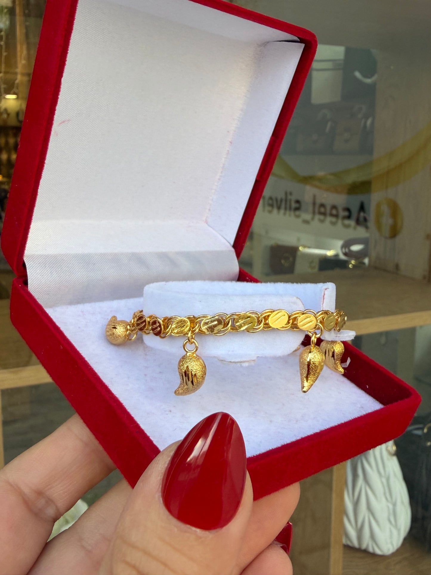 اسواره حلبي مع لوزات خفيفه