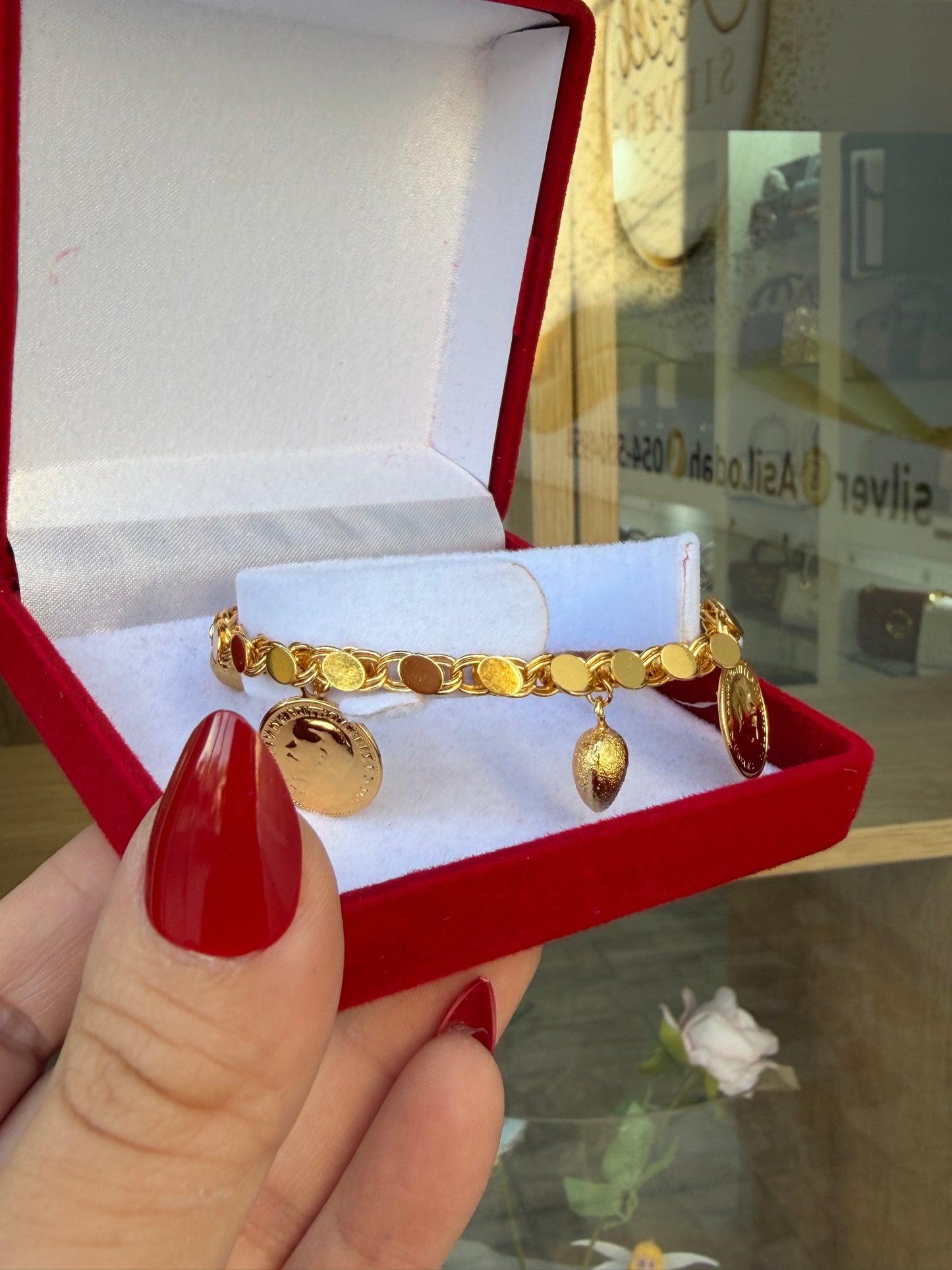 اسواره حلبي ليرات مع لوزات