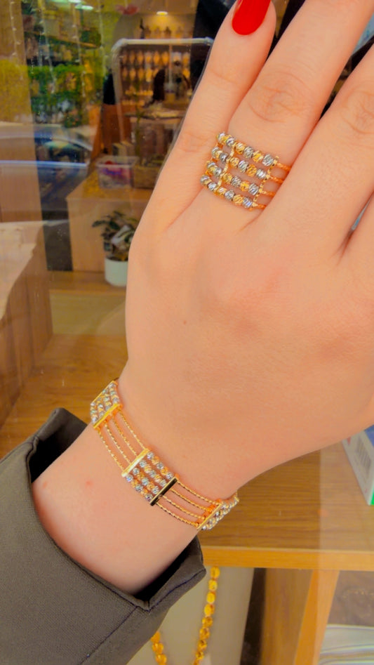 اسواره احجار ملونه بتكبر وبتصغر