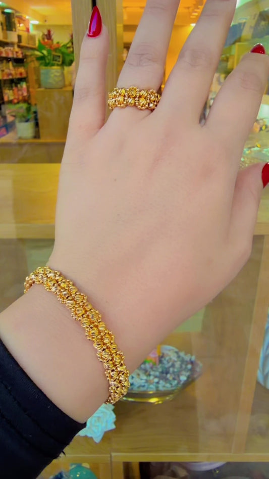 اسواره وخاتم طابات ذهبي