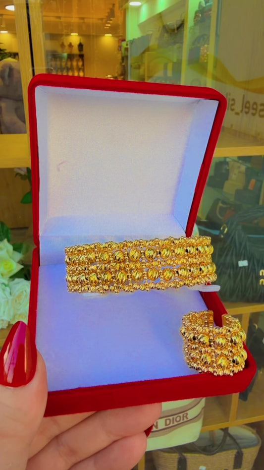 اسواره وخاتم ذهبي طابات